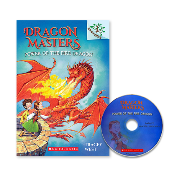 Dragon Masters #4:Power of The Fire Dragon (with CD & Storyplus QR) New